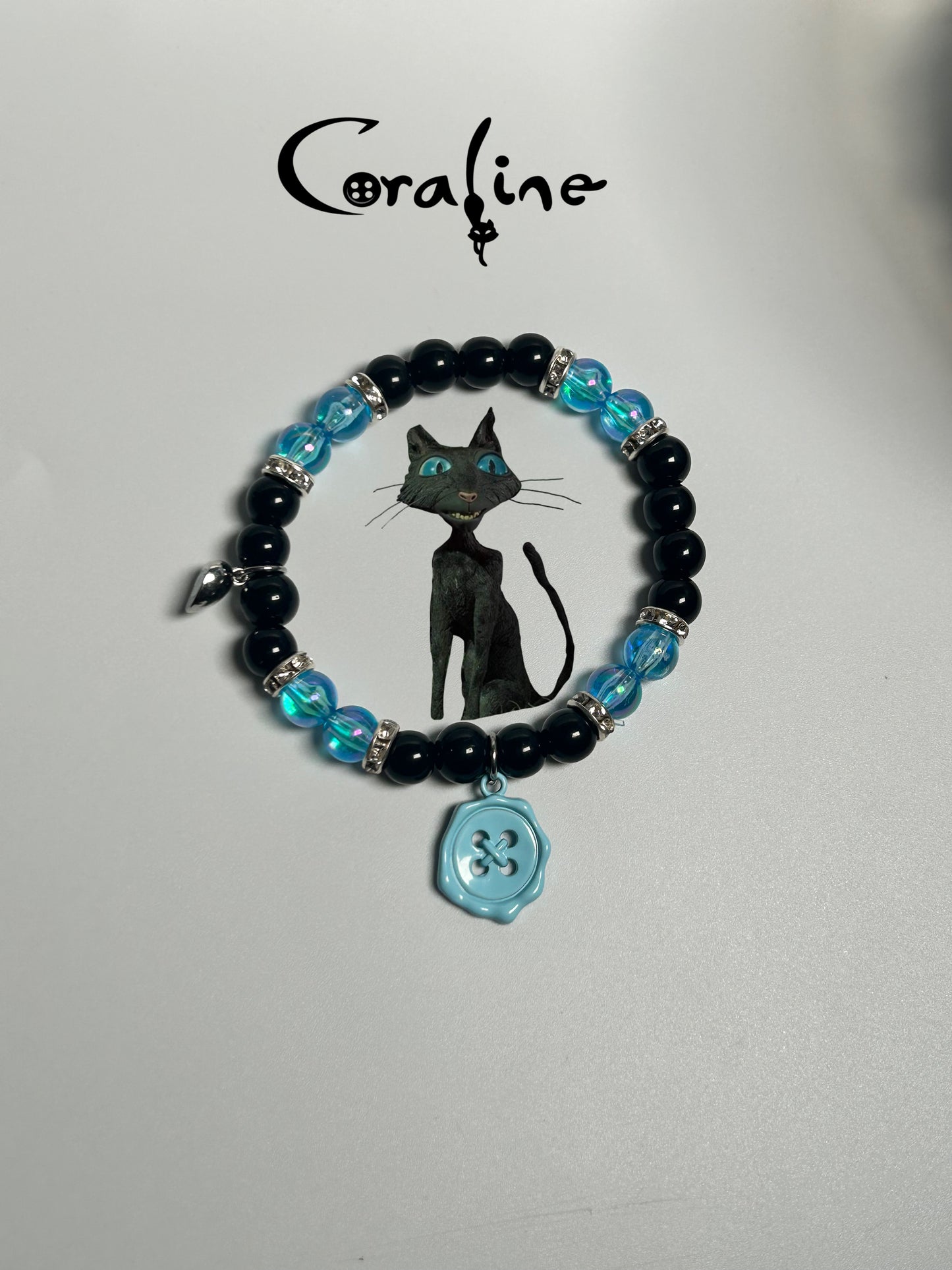 Coraline and Cat Bracelet