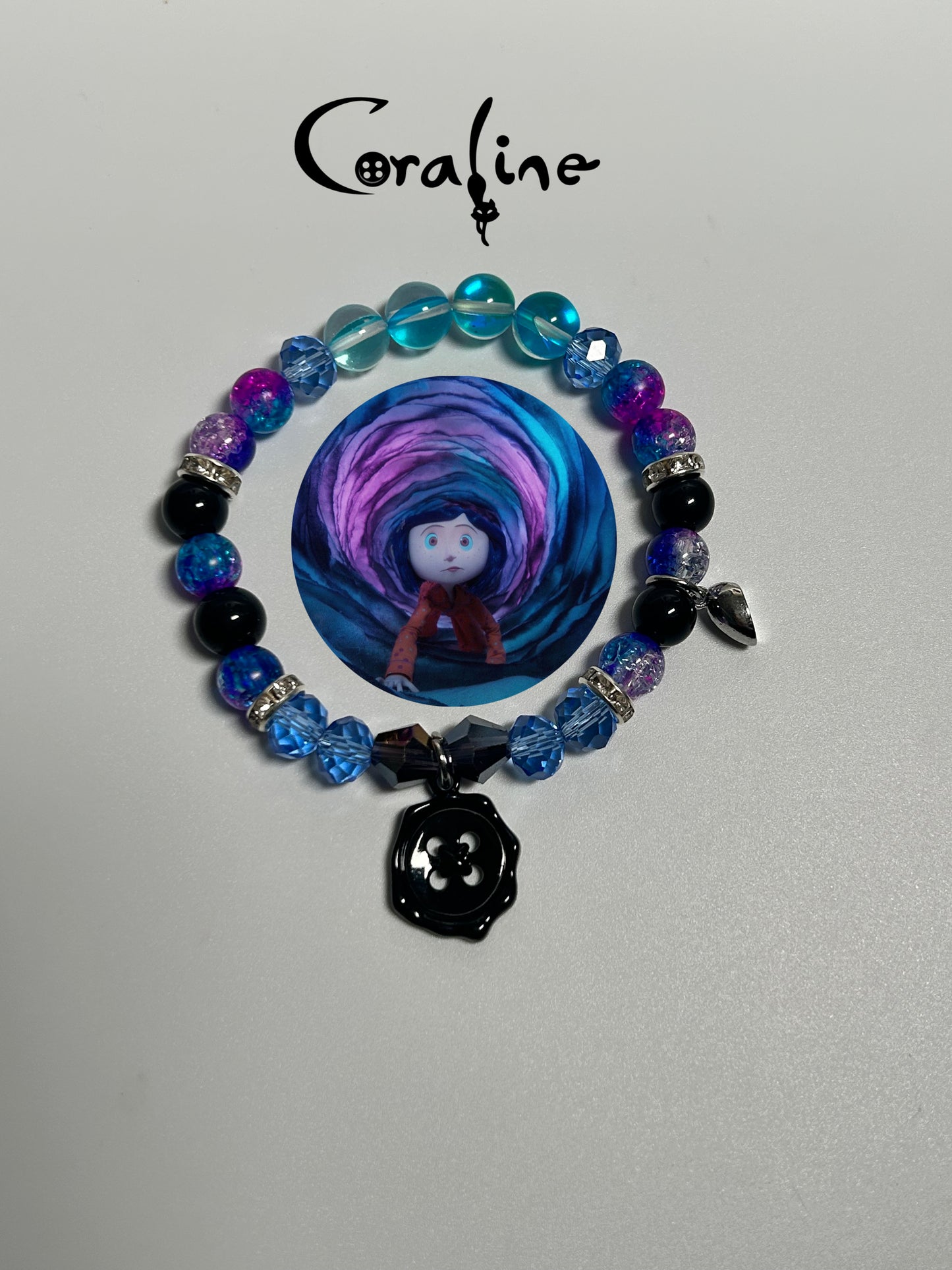 Coraline and Cat Bracelet