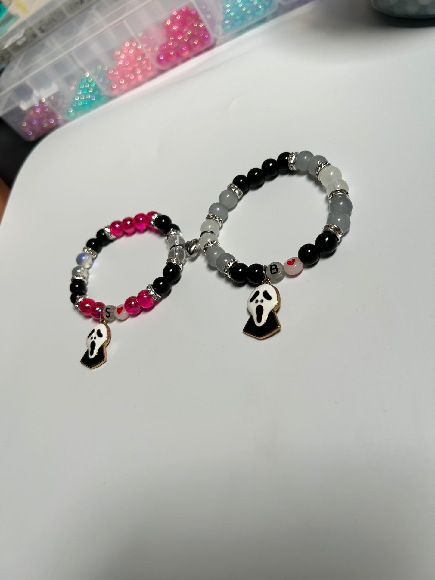 Ghost Face Matching Bracelets (Glow In The Dark!)